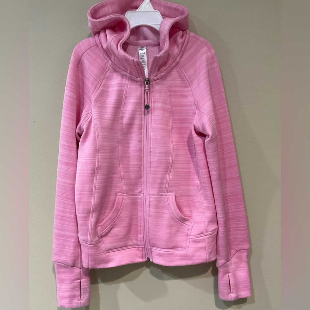 🍏🍏 90 Degree Girl’s Full Zipper Kangaroo Hoodie, Size 7-8